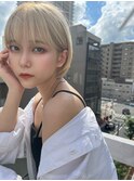 【ワンランク上のボブ】ハイトーン切りっぱなしボブ【浦和】