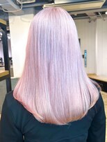 アルバム 池袋(ALBUM)&nbsp;ホワイトピンクベビーピンクレイヤーロング_ba470381