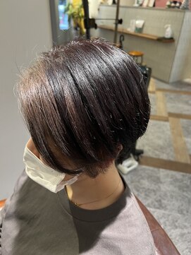 ムーン(moon) #黒髪カタログ #グレーベージュ #レイヤーロング