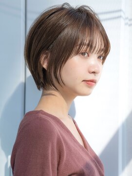 エインアンリー 表参道(AIN.ANLY.) 前髪あり大人小顔ショートボブ 30代40代50代【AIN.表参道】川原