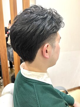 ロッソ 川口店(ROSSO) イケおじパーマスタイル