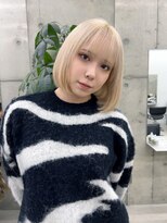 リノート バイ エゴル 名古屋(LINOET by ENGOL)&nbsp;【LINOET 名古屋】佐藤まいら　ホワイトベージュ