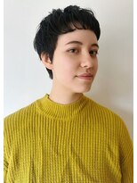 ベンジー 中目黒店(benji)&nbsp;ベリーショート/ショート/海外風ショート/黒髪ショート