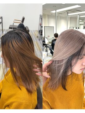 アフューズバイストゥー(Vfuse by StueW) 逆インナーカラーブラック[岡山][倉敷][水島][倉敷美容室]