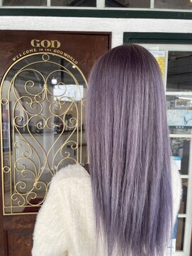ゴッドヘアーアンドメイク 高崎店(GOD Hair&Make) ラベンダー
