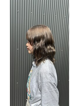 髪質改善と縮毛矯正の専門店 サンティエ(scintiller) グレージュ