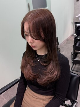 ジーニー 千葉(GENiE) 韓国ヘア/顔周りカット/ざくざくレイヤー/宮田里穂