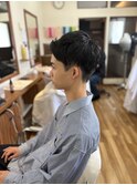アップバングメンズカット