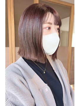 カミトヒト ぱっつんボブ