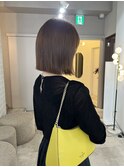【前田七音】パツッと可愛い！切りっぱなしボブ♪