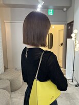 ボタン ハカタ(VOTAN hakata)&nbsp;【前田七音】パツッと可愛い！切りっぱなしボブ♪