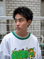 レグノバイグランツ 天神大名店(REGNO by GLANZ) スパイキーショート/ピンパーマ/メンズパーマ/メンズ/天神