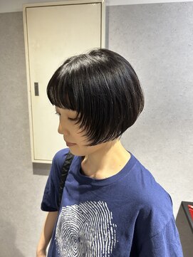 ナチュラル 日吉店(Natural) 顔まわりレイヤー×ショートボブ