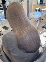 サンクマーケット 渋谷(cinq MARKET) 渋谷ダブルカラーオリーブベージュヘーゼルベージュカラー韓国