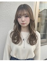 ヘアークリアー 草加&nbsp;大人可愛い20代30代40代ニュアンスエアリーロング