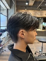 メンズココ メンズパーマ 韓国ヘア 日本橋店(MENS COCO)&nbsp;ニュアンスパーマ センターパート