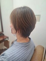 ロマン バイ ルームス(浪漫 by ROOMS) 柔らかい髪質を活かしたショート【浪漫byROOMS小西】