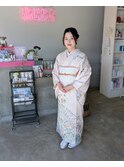 お宮参り着付け＆ヘアセット
