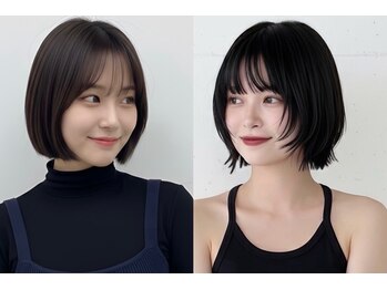 メゾンセブンルックス 宇都宮簗瀬店(Maison 7LOOKS)の写真/タッセルボブやボブレイヤーで叶える、重たく見えないトレンドボブスタイルをご提案します《ボブ/宇都宮》