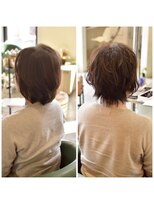 トリップ ヘアメイク(trip)&nbsp;鈴木保奈美さん風スタイル
