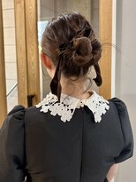 スート(suit.)&nbsp;ふわふわシニヨンスタイル