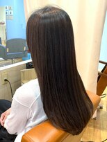 アビエクレール 河内花園(abije claire)&nbsp;つるりんちょ。髪質改善で叶える艶ロング【河内花園駅】