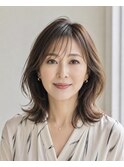 大人レイヤー白髪ぼかし脱白髪染め30代40代50代60代♪