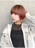 ナチュラルショート/ショートボブ/韓国/顔周り/20代30代40代50代