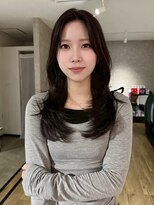 エトワ 中央店(etoi)&nbsp;大分ミディアムボブレイヤー軽め韓国レイヤーくびれスタイル