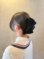 ポルム パプリカ(polum paprika)&nbsp;アップスタイルヘアセットヘアアレンジ春ヘアーハーフアップ