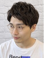 グレイスフルバーバー 赤坂見附店 清潔感アップのメンズパーマ