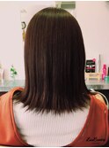 外ハネストレート