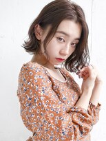 ルティア(Lutia)&nbsp;小顔 切りっぱなしボブ 外ハネ！