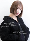 上質なミニマムボブ 「横浜/縮毛矯正/髪質改善」