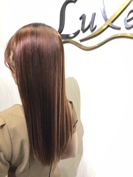 ルゼラ ロング楽スタイリング【縮毛矯正】LuXera仲井翼