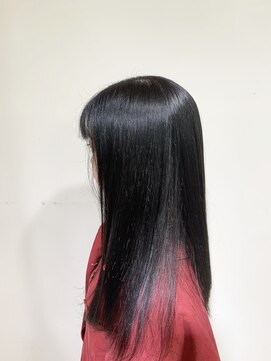 アズール 草加(azule) 『暗髪』アディクシーカラーで冬ヘア