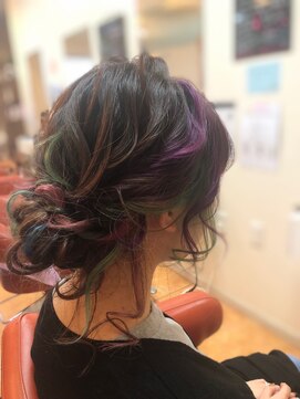 美容空感 クリア カジュアルアレンジ