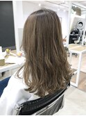 【Owll】大人かわいい ゆるふわアッシュベージュ