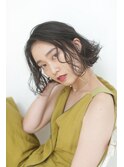 小顔/ふわミディ/トリートメント/簡単ヘアスタイリング