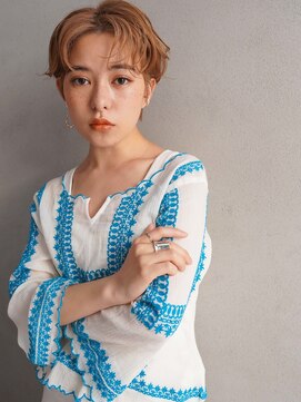 カンナ(Canna) マッシュ/２wayフェザーバング/カーキグレージュ/髪質改善/20代