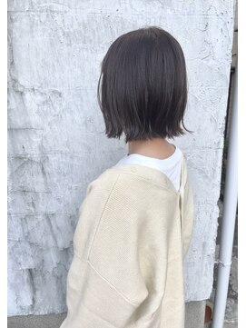 バトン ヘアケア アンド デザイン(baton hair care & design) 切りっぱなしボブ