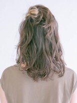 アース 三軒茶屋店(HAIR&MAKE EARTH) ゆるふわお団子ハーフアップ_三軒茶屋_髪質改善_ハイライト_韓国
