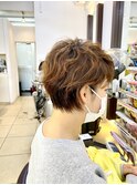 束感ショート#京成津田沼#ハイライト#奏の杜#酸性パーマ#本八幡