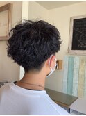 マッシュ×ツーブロック×メンズツイストスパイラルパーマ◎