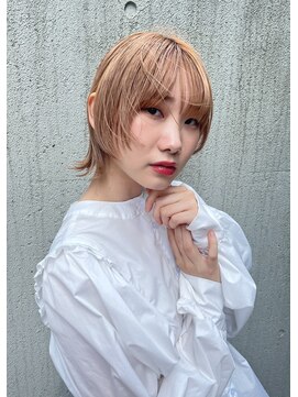 アッシュ 八王子店(Ash) ウルフ×髪質改善×ハイトーン