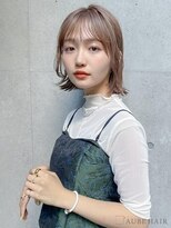 オーブ ヘアー ジュエル 白石店(AUBE HAIR jewel) 20代・30代_耳掛けぱっつんボブ