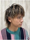 ウルフマッシュ/10代20代/ウルフ/メッシュ/ツーブロック