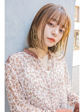 レゴ(REGO) 大人ガーリー#ダークアッシュミディアムレイヤーカット