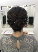 カチューシャねじりアップ