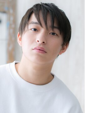 グルーミングサロン バーバー キャッスル 北浦和西口(Grooming salon Barber Castle) 長め透けバングがポイント！アッシュオリーブショートP北浦和